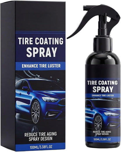 Ceramic Tire Coating Spray, Long Lasting Black Tire Shine, Non-Greasy No Sling Car Truck SUV Tire Polish