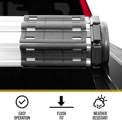 RealTruck BAK Revolver X2 Hard Rolling Truck Bed Tonneau Cover | 39227RB | Fits 2019-2024 Dodge Ram 1500 w/RamBox, Fits with and Without Multi-Function (Split) Tailgate 5' 7" Bed (67.4")