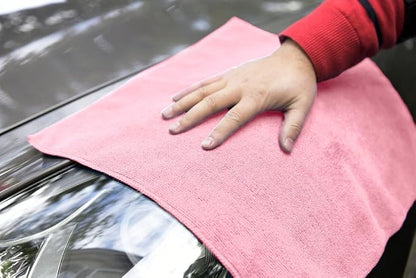Avalon Towels Microfiber Cleaning Cloths (Value Pack of 48) - Size 16 x 16 Inches, Highly Absorbent Cleaning Rags, Lint Free, Reusable and Washable, Microfiber Towels for Cars