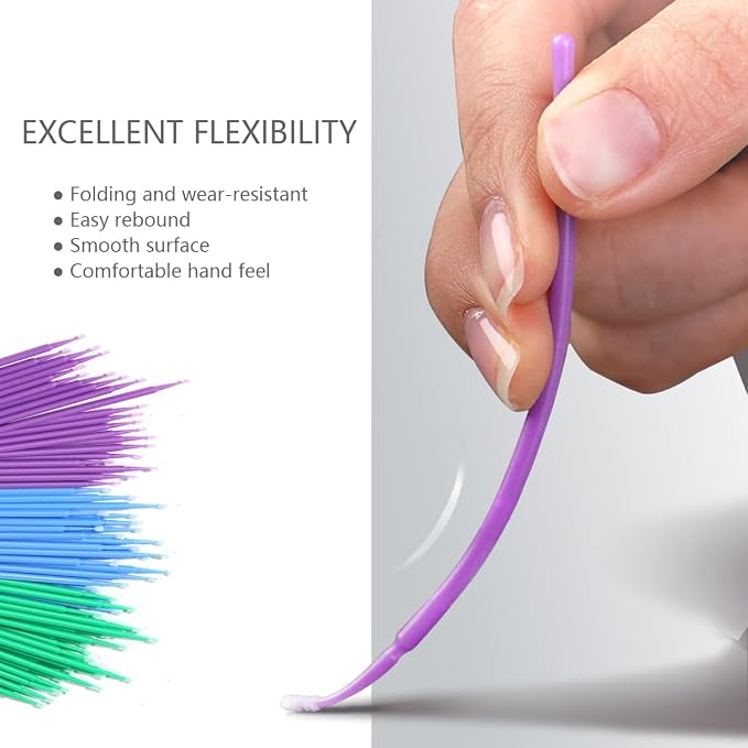 Touch Up Paint Brushes for Automotive Paint Chip Repair,400 Pcs Repair Paint Brushes for Car Paint Repair,Clearance Cleaning, Available in 2.5mm,2.0mm and 1.5mm (400, Multiple Colors)
