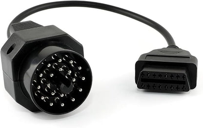 FOXWELL OBD2 Female to 20pin Extension Convert Adapter OBD1 to OBDII Cable -16pin to 20pin Cable (11 Inch)