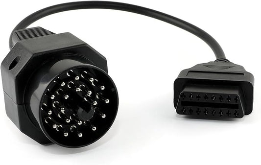 FOXWELL OBD2 Female to 20pin Extension Convert Adapter OBD1 to OBDII Cable -16pin to 20pin Cable (11 Inch)