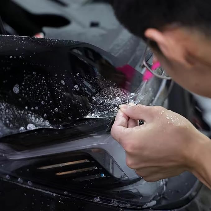 HOHOFILM TPU PPF Hydrophobic Clear Paint Protection Film Self Healing Car Clear Glossy Wrap Film (X9 NEO, 60" x20ft)