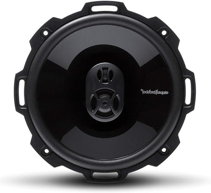Rockford Fosgate P1675 Punch 6.75" 3-Way Coaxial Full-Range Speakers - Black (Pair)