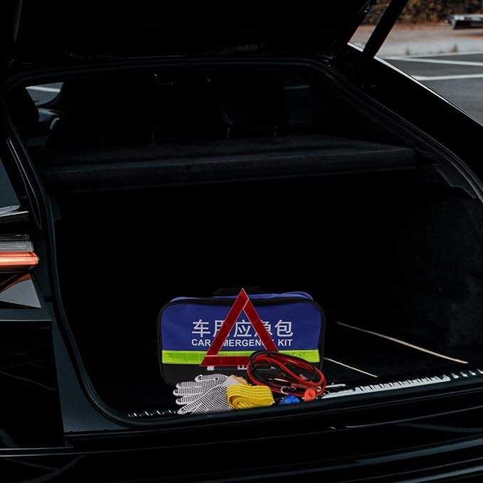 1 Set Car Roadside Kit Automotive Tool Kit Car Safety Roadside Assistance Kit Car Safety Kits