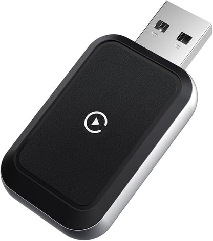 Wireless CarPlay Adapter for iPhone, Convert Wired to Wireless, Plug & Play, Mini USB Adapter, Auto-Connect Fast, Compatible with iPhone 6+ (iOS 10+) & 2016+ Cars