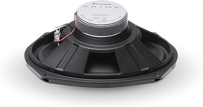 Rockford Fosgate Prime R169X3 6"x9" 3-Way Full Range Coaxial Speakers (Pair)