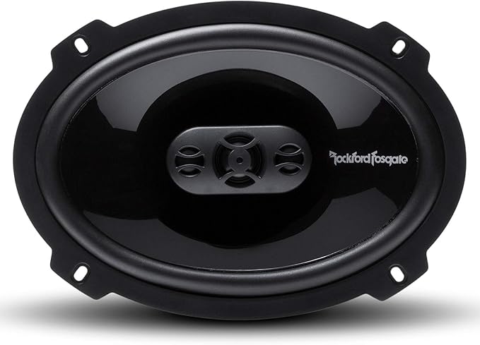 Rockford Fosgate P1694 Punch 6"x9" 4-Way Coaxial Full Range Speakers - Black (Pair)