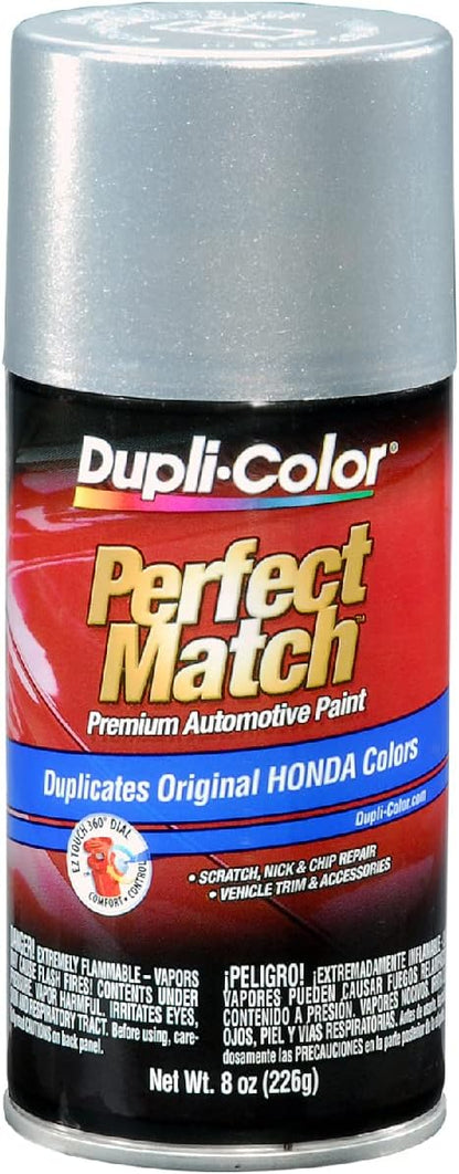 Dupli-Color EBHA09877 Perfect Match Automotive Spray Paint – Honda Alabaster Silver Metallic, NH700M – 8 oz. Aerosol Can