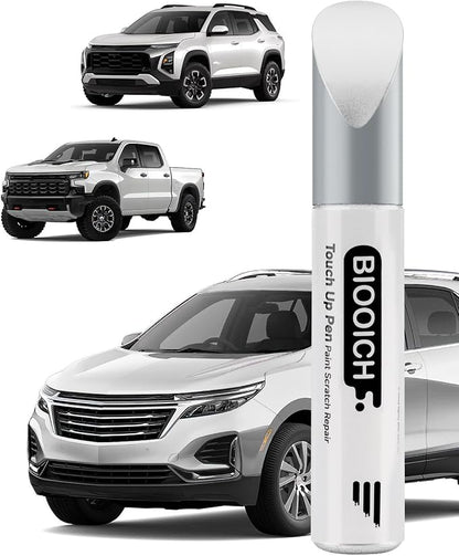 Touch Up Paint Pen Exact Color Match Car Chip and Scratch Repair (for Chevrolet, White Pearl Tricoat(G1W/WA140X))