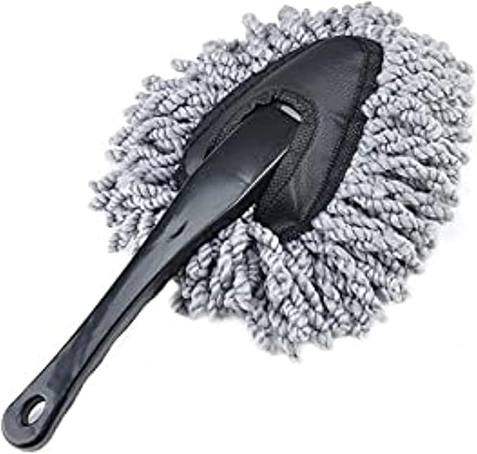 IPELY Super Soft Microfiber Car Dash Duster Brush for Car Cleaning Home Kitchen Computer Cleaning Brush Dusting Tool