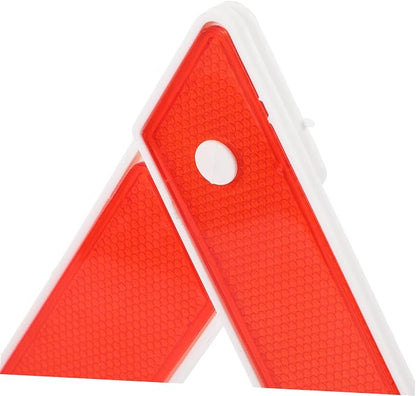 Emergency Roadside Triangle Kit Reflective Warning Sign with High Visibility Foldable Design Durable and Construction for Vehicle Safety and Traffic Alerts