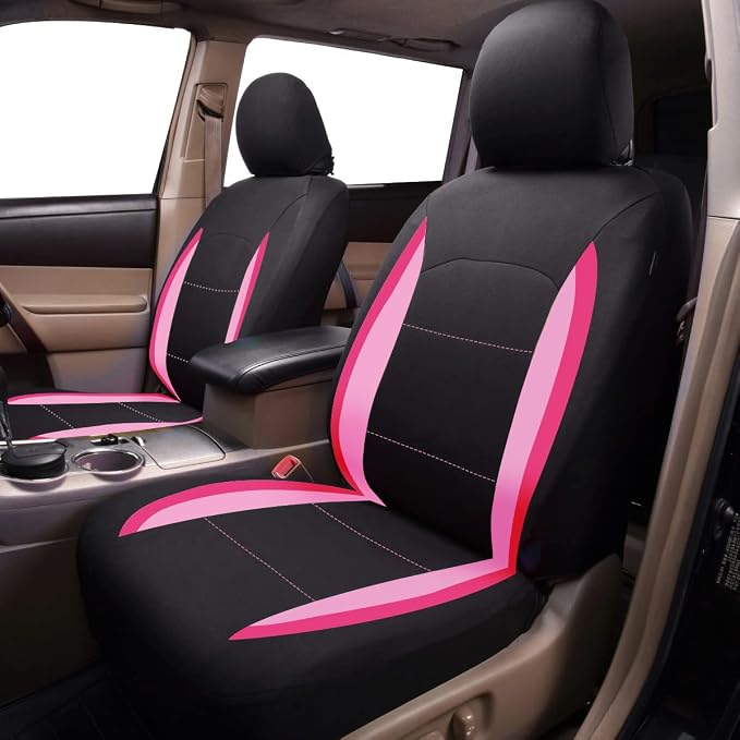 Flying Banner Car Seat Covers Front Seats Rear Bench Polyester car seat Protectors Easy installations Rear Bench Split Classic Man Lady Truck