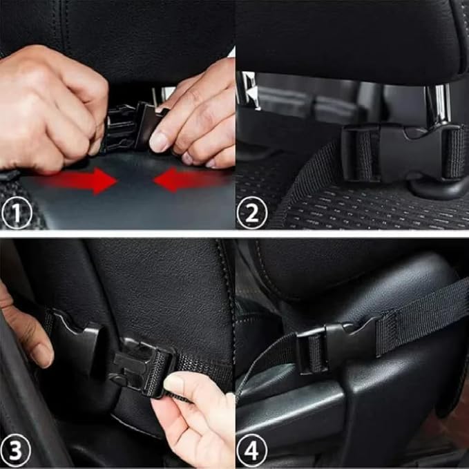 Helteko Car Seat Organizer, Ultra Version Kids Backseat Car Organizers and Storage, Waterproof Back Seat Protector Kick Mats with Tablet Holder 12 in, Car Accessories Interior and Travel Essentials.