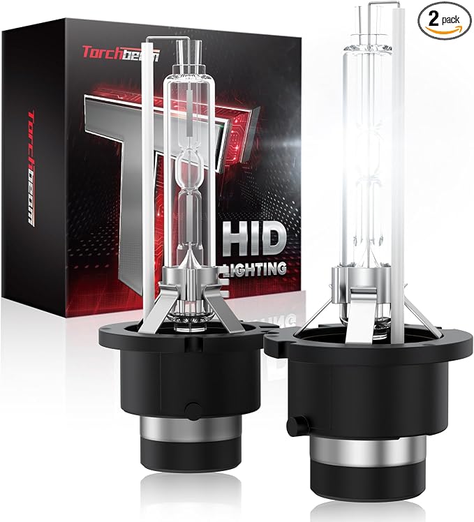 Torchbeam D4S Bulb, 6000K Xenon Bulbs，Pack of 2