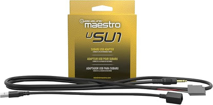 Idatalink Maestro Acc-USB-SU1 USB Adapter for Select 2008-2014 Subaru Vehicles - Allows You to Connect The Factory USB Port and AUX Input to a New car Stereo.
