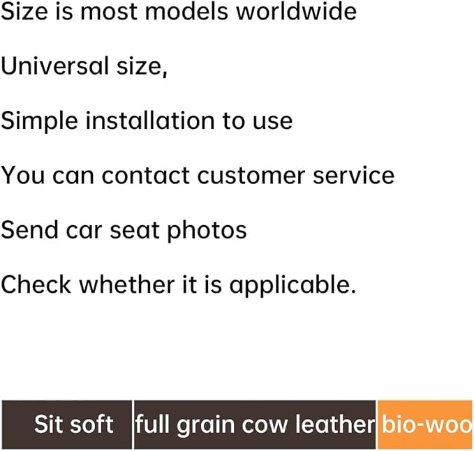 CORRIDOR Genuine Leather Seat Cushion for Car - Handmade - Relieve Hip, Pressure and Sciatica Pain - Ideal for Lower Back Pain - for Office Chair and Car Seat (Off White, Cushion)