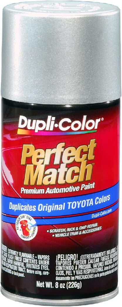 Dupli-Color EBTY16027 Perfect Match Automotive Spray Paint – Toyota Lunar Mist Metallic, 1C8 – 8 oz. Aerosol Can