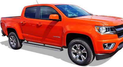 APS Running Boards 5 inches Compatible with Chevy Colorado GMC Canyon 2015-2026 Crew Cab 304 Stainless Steel (Nerf Bars Side Steps Side Bars)