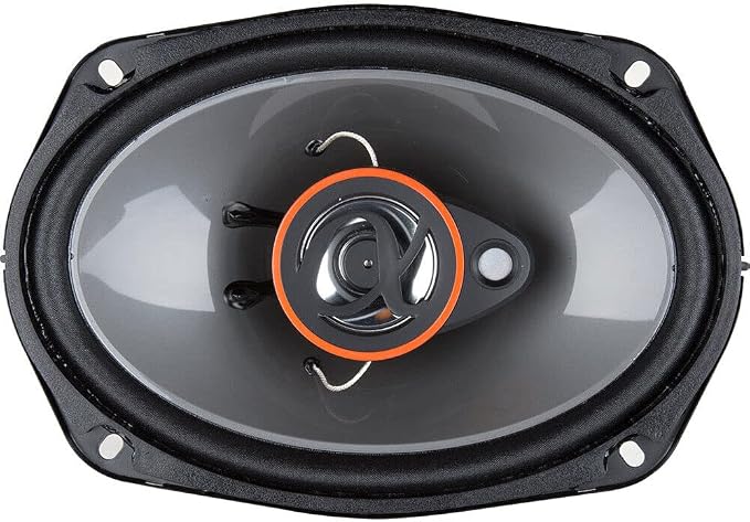 Alphasonik AS29 Loudspeakers 1 Pair of 6X9 500W Max 3-Way Speakers 4 Ohms Premium Quality Audio Door Speakers for Car or Truck Stereo Sound System