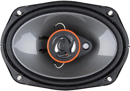 Alphasonik AS29 Loudspeakers 1 Pair of 6X9 500W Max 3-Way Speakers 4 Ohms Premium Quality Audio Door Speakers for Car or Truck Stereo Sound System