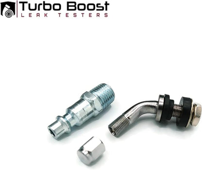 Medium Aluminum Boost Leak Testers (5ft Air line w/Shut-Off Valve)