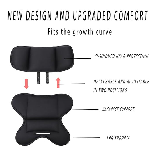 Infant Insert for Doona,Graco Snugride，Chicco Keyfit ，Britax，and Evenflo,Doona Accessories，Shock-Resistant, Non-Slip (Black)