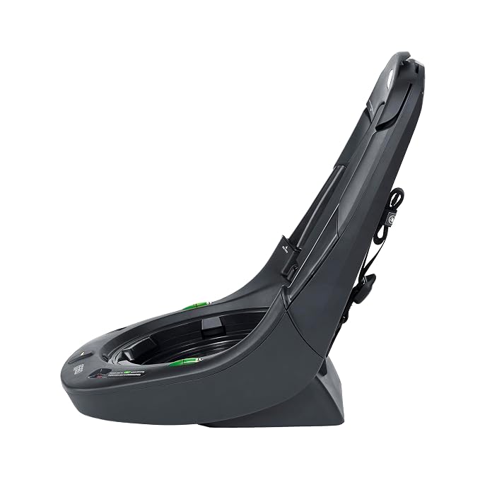 Chicco Fit360 Rotating Convertible Car Seat Base, Additional Base for the Fit360 Rotating Convertible Car Seat, LeverLock Installation, Anthracite/Grey