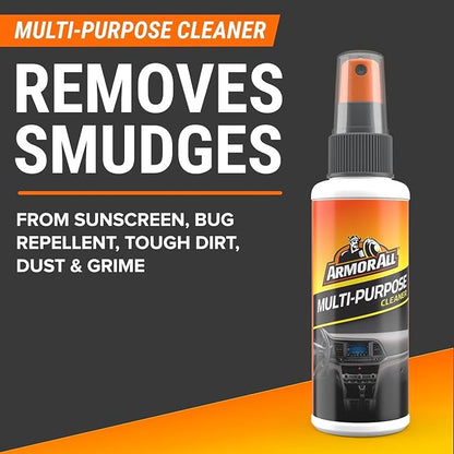 Car Wash and Interior Cleaner Kit by Armor All, Includes Towel, Tire Foam, Glass Spray, Protectant Spray Cleaning