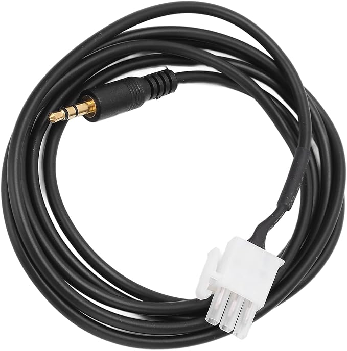 Yctze Car Bluetooth Module Motor Aux Cable 3pin to 3.5mm Jack Motorcycle Accessory Replacement for Goldwing GL1800