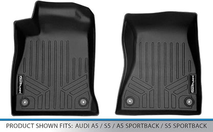 MAXLINER Floor Mats 1st Row Liner Set for 2018-2025 Audi A5 / S5
