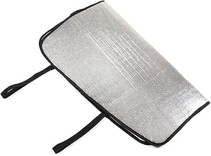 Windshield Sun Shade Compatible with Mercedes-Benz Smart 2015-2021 Foldable Front Windshield Sunshade Protector, Block UV Rays Keep Your Car Cooler