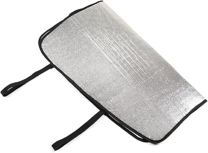 Windshield Sun Shade Compatible with Mercedes-Benz Smart 2015-2021 Foldable Front Windshield Sunshade Protector, Block UV Rays Keep Your Car Cooler