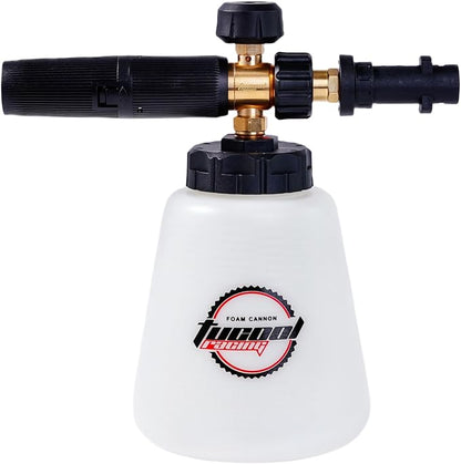 Adjustable Foam Cannon for Karcher K Series K2/K3/K4/K5/K6/K7 Snow Foam Lance (Karcher K2-K7 White)