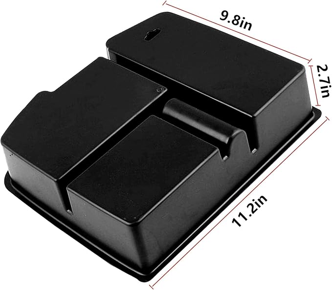 fit for Center Console Organizer Tray 2007-2014 GMC Sierra Chevy Silverado Tahoe Yukon Suburban - GM Vehicles Accessories Replaces 19166288