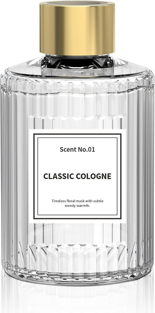 Car Air Freshener Refill, Waterless Essential Oil, Only for SSCILIFE Smart Car Air Freshener, Scent_No.01 Classic Cologne