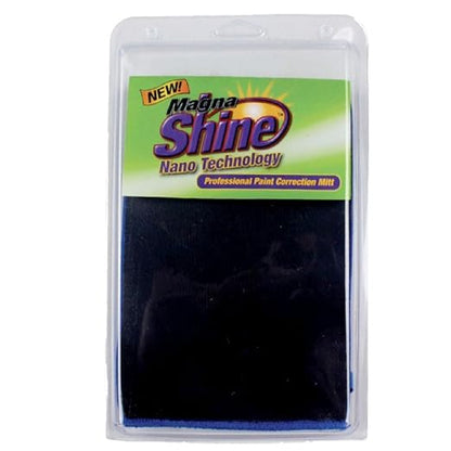 Paint Correction Mitt – Nano Technology Clay Bar Alternative, Advanced Rubber Polymer Decontamination Mitt for Car Paint, Glass & Trim – Removes Sap, Tar, Rail Dust & Overspray