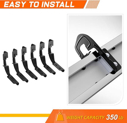 PM PERFORMOTOR 6.7" Running Boards Stainless Steel Side Steps Nerf Bars Compatible with 07-19 Chevy Silverado/GMC Sierra Extended Cab [Pair]