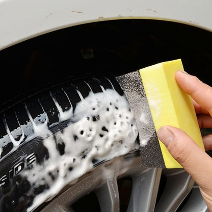 Milisten 10pcs Tire Dressing Applicator Pads Portable Wax Polishing Sponge for Car Interior Cleaning and Tire Shine Sponges for Effective Detailing and Finishing