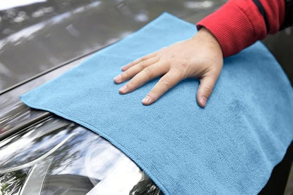Avalon Towels Microfiber Cleaning Cloths (Value Pack of 48) - Size 16 x 16 Inches, Highly Absorbent Cleaning Rags, Lint Free, Reusable and Washable, Microfiber Towels for Cars