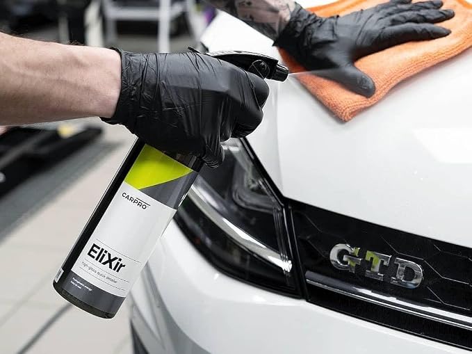 CARPRO EliXir Quick Detailer - Quick Detail Provides a Fast Layer of Depth, Gloss, and Hydrophobic Energy - 4 Liter (135oz)