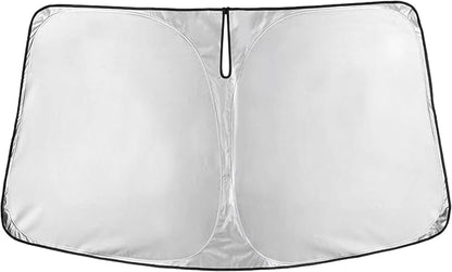 EcoNour Windshield Sunshade Compatible for Mazda CX-90 2024 2025 2026, Sun Visor for Front Windshield & Window Sun Shade Cover, UV Heat Blocker & Protector, Car Accessories
