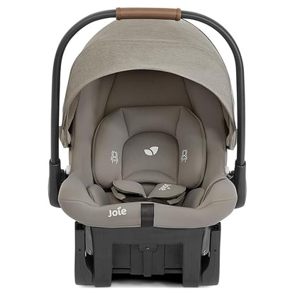 Joie Baby, Mint Latch Baseless Infant Car Seat – Lightweight, Built-in Rigid Lower Anchor Attachments and Side-Impact Protection – No Base Installation Required, Travel-Friendly Design (Dove)