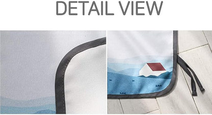 Magnetic Car Sun Shade Curtain for Side Window – Sun Blocker and UV Protector for Baby, Kids, and Pets – Universal Fit with Built-in Magnets for Steel-Framed Door (Bebe DayDay)