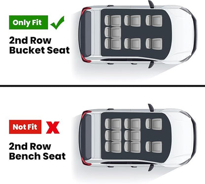 LASFIT Floor Mats&Trunk Mats for Toyota Sienna 7 Seats 2021-2025 2026 (not fit 25 26 Platinum) All Weather TPE Custom Fit Floor Liner for Sienna XLE/XSE/Limited/Edition 7 Passenger
