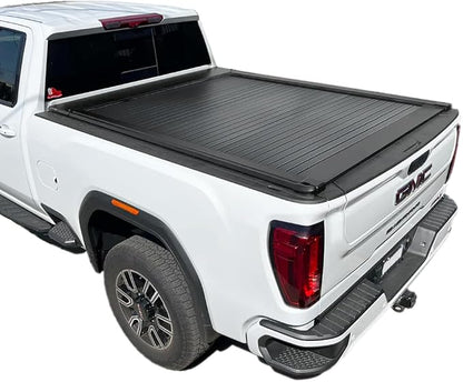 Syneticusa Automatic Retractable Silverado Bed Cover 6.8ft for 2020-2026 | Chevy Silverado tonneau Cover 2500/3500 HD | Automatic Locking Aluminum Truck Bed | Waterproof Tailgate Sealed Heavy Duty