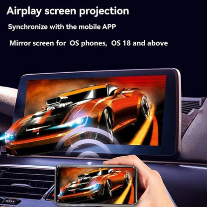 Wireless Carplay Adapter Android Auto Airplay Smart Carplay USB Dongle Wired Connection Plug and Play
