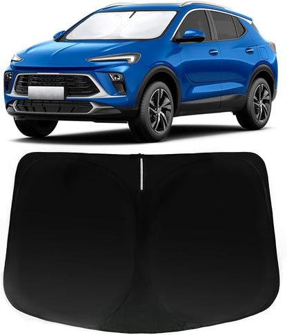 Windshield Sun Shade for 2020-2026 Buick Encore, Car Front Window Sun Visor & Heat Shield | 240T Sunshade Protection Blocks UV Rays Keep Your Car Cooler