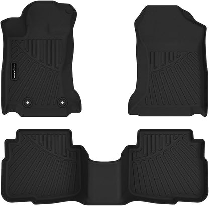 Auxko All Weather Floor Mats Fit for Subaru Outback 2020-2025 & Legacy 2020-2025 TPE Liners Accessories All Season Guard Odorless Floor Liner for Outback/Legacy 2025 2024 2023 2022 2021 2020 Black