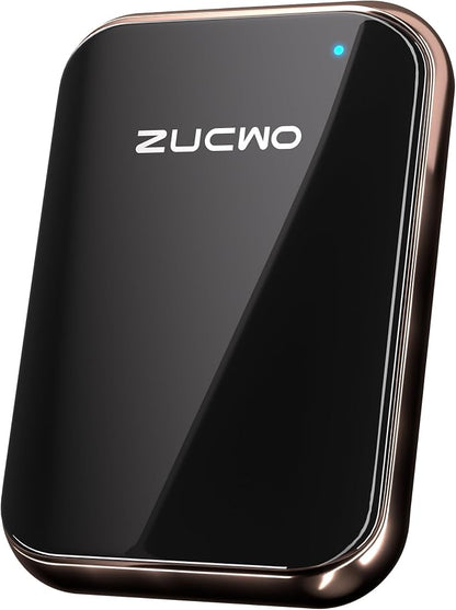 ZUCWO Wireless CarPlay Adapter Video Box with Android Auto, Convert Wired CarPlay to Wireless, Plug & Play Dongle for Cars 2016+, iOS 10+ & Android 11+, Blue